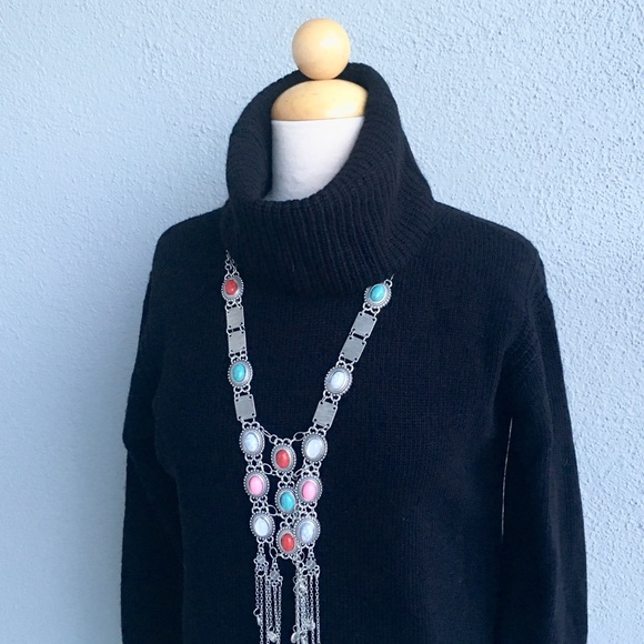 JCREW Wool Blend Black Sweater Size S - Picture 2 of 5